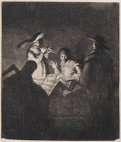 KG 04026
          <br/>
          Zintuigen: het gehoor
          <br/>
          <em>Vliet, Johannes Gillisz. van (ca. 1600/1610-1668)</em>